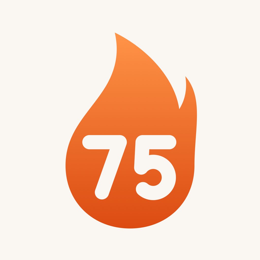 Perfect75 app icon